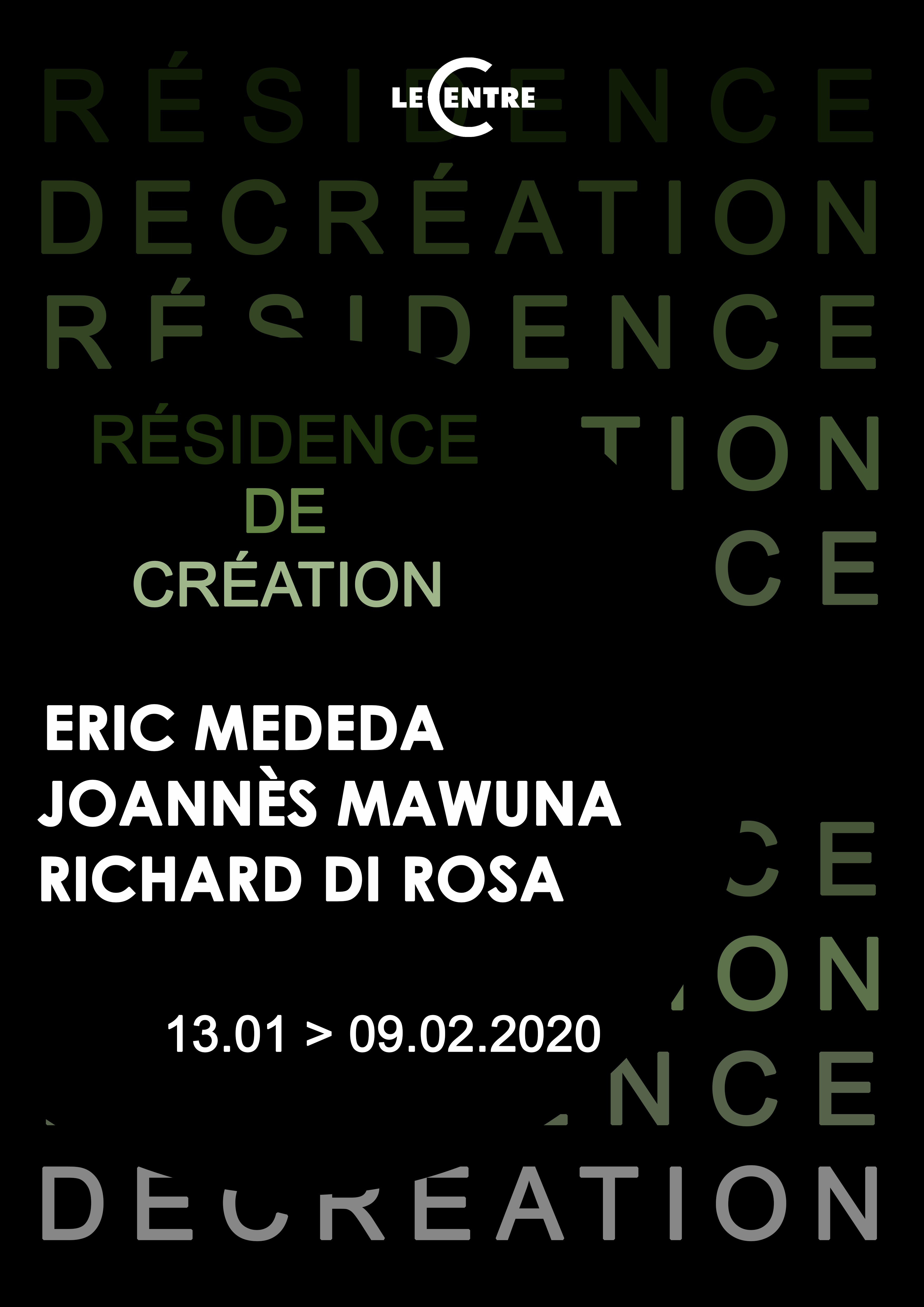 Eric Mededa, Joannès Mawuna, Richard di Rosa