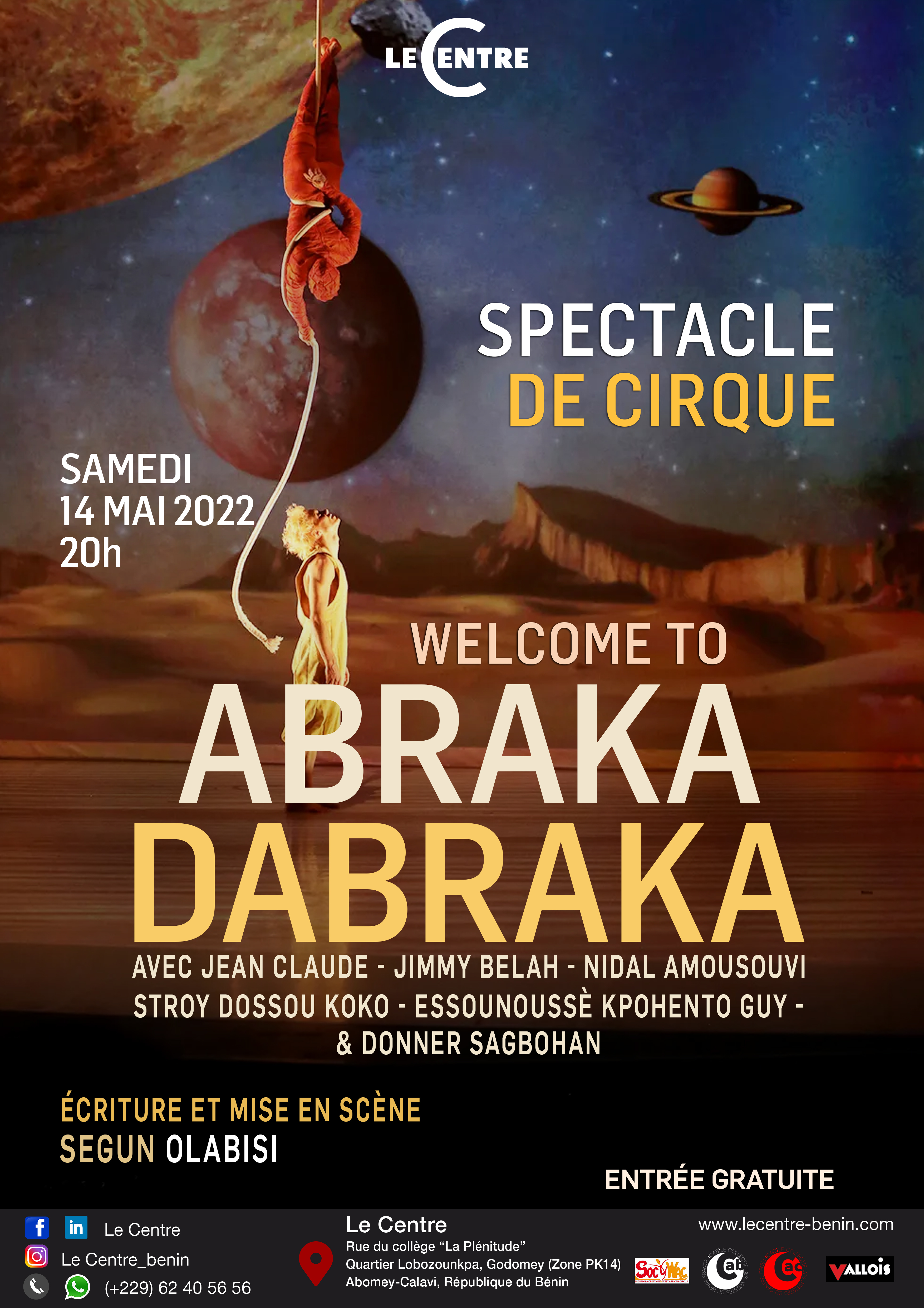 Une pièce de Segun Ola Création & West African Circus