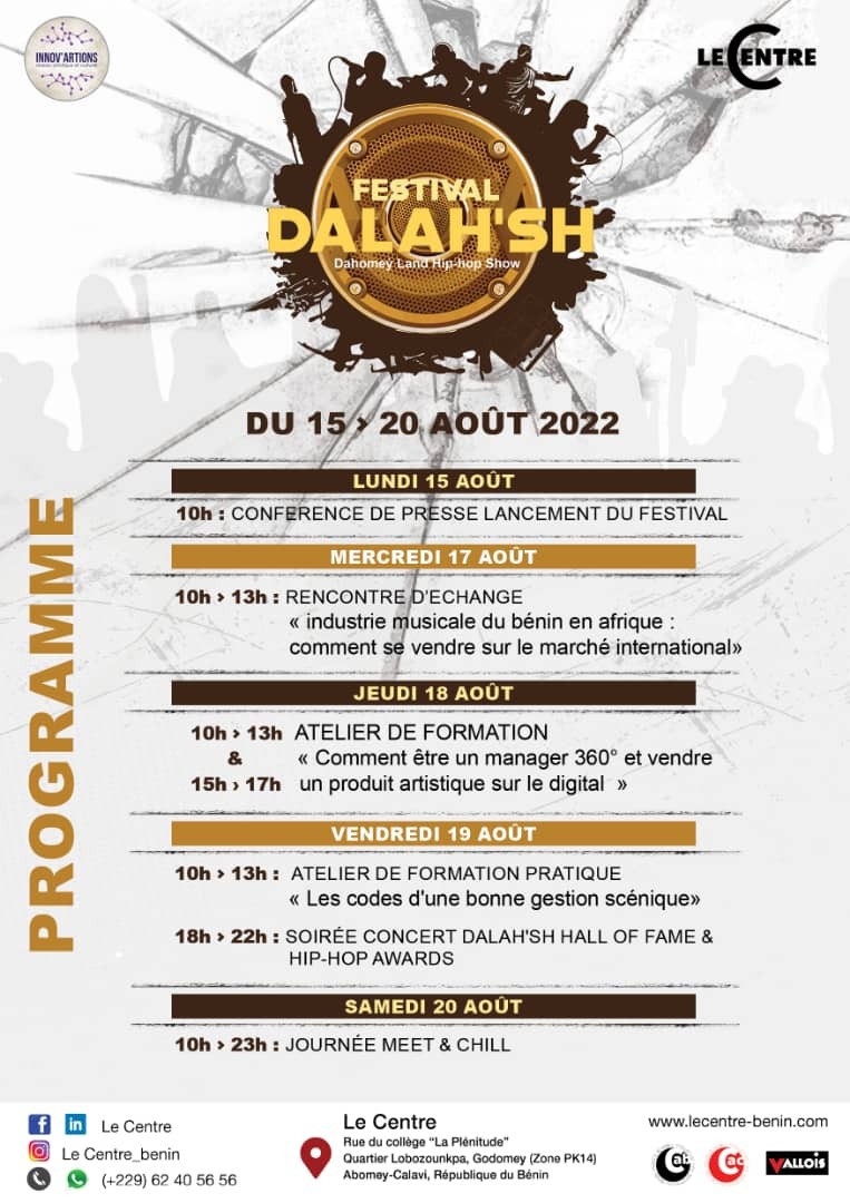 Festival Dahomey Land hip-hop Show