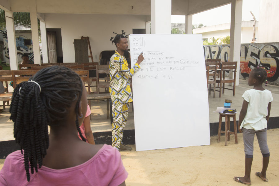Atelier Jeune Public, Initiation au slam & à la poésie