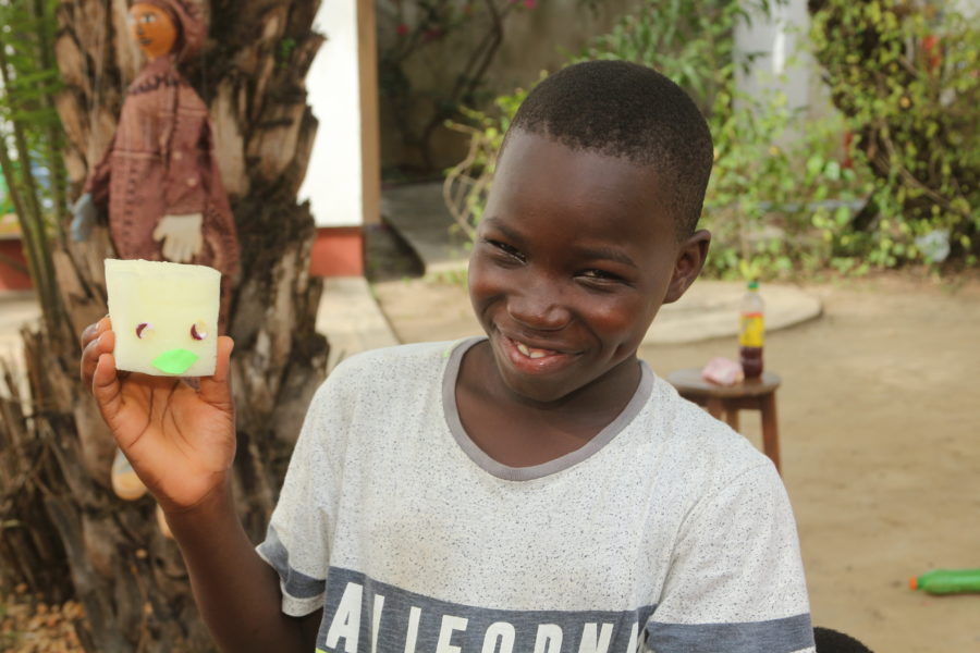 Vue de l'atelier Jeune Public d'initiation à l'art de la marionnette