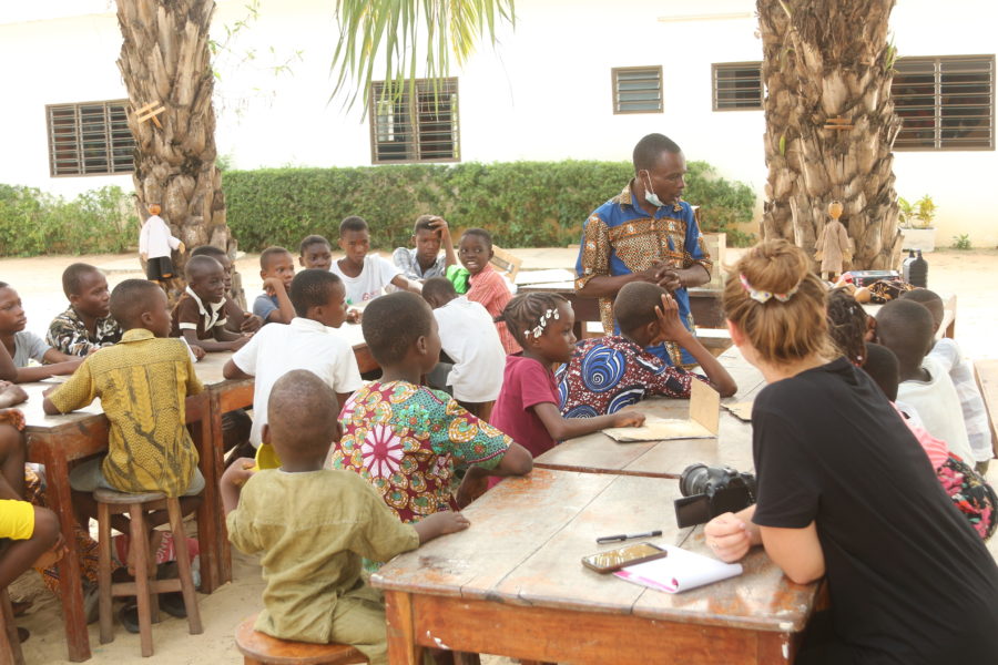 Vue de l'atelier Jeune Public d'initiation à l'art de la marionnette