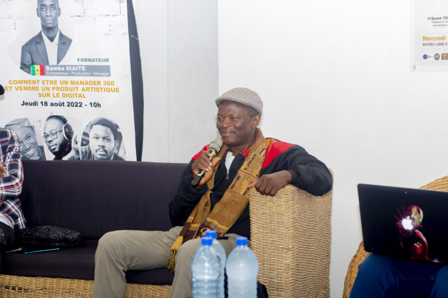 Vue de la rencontre d'échanges au Dalah'sh 2022 à Le Centre