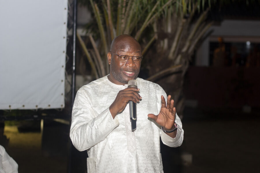 Vue de la projection du long métrage « Le rêve de Kadi » à l'Espace Culturel Le Centre