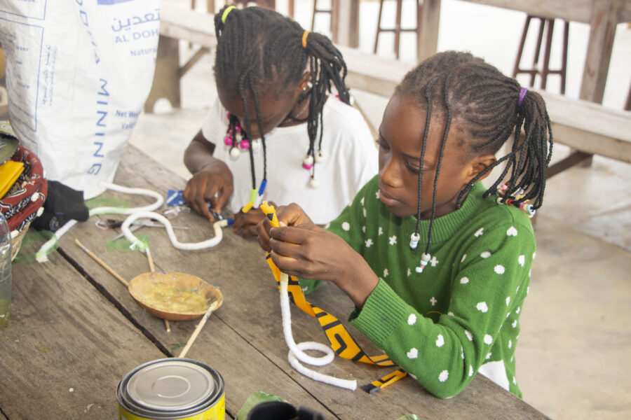 Vue des ateliers jeune public Super Holiday à l'Espace Culturel Le Centre
