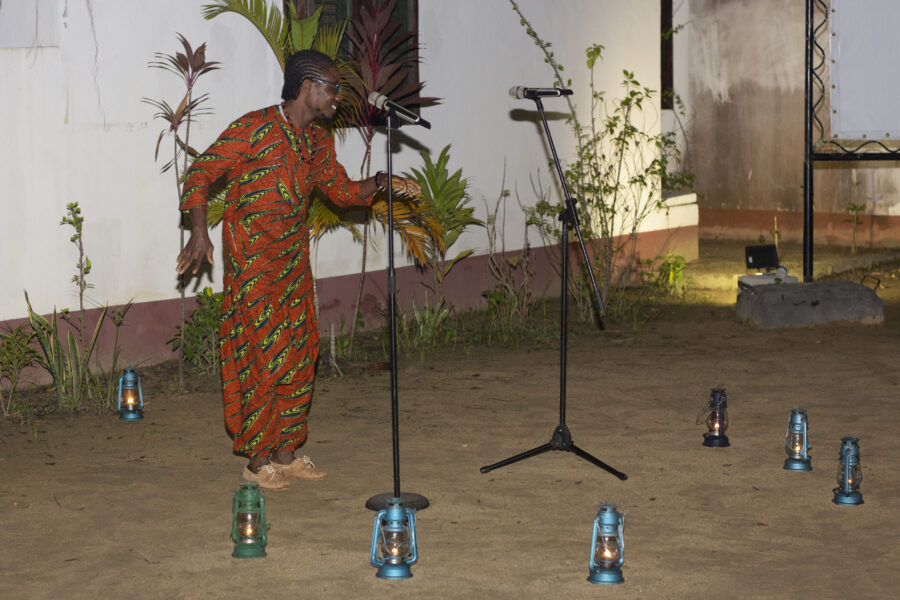 Vue de la 17è édition de « La Nuit des Contes » à Le Centre