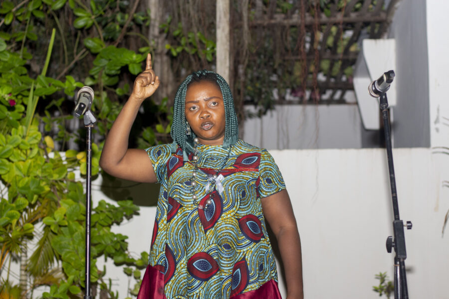 Vue de la 17è édition de « La Nuit des Contes » à Le Centre