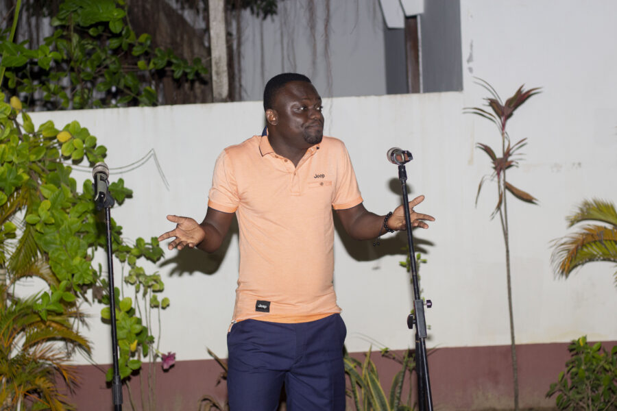 Vue de la 17è édition de « La Nuit des Contes » à Le Centre