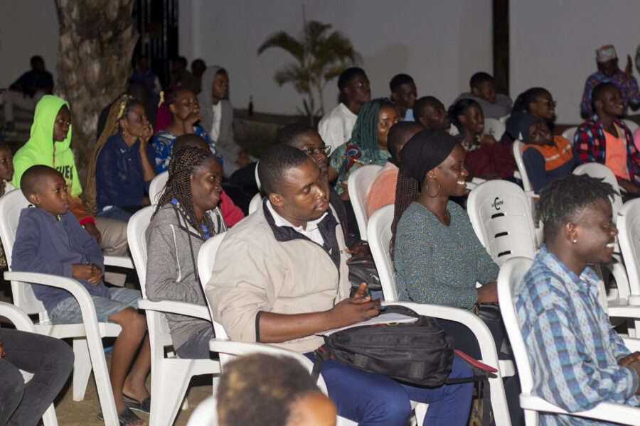 Vue de la 17è édition de « La Nuit des Contes » à Le Centre