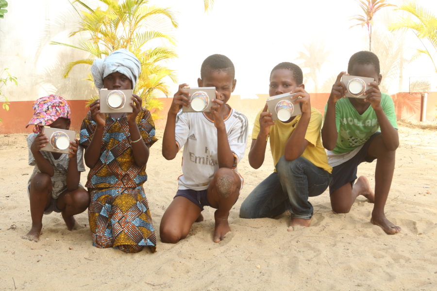 Vue de l'atelier Jeune Public d'initiation à la peinture et à la photographie