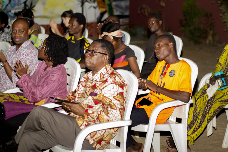 Vue de la Nuit de la Poésie à Le Centre