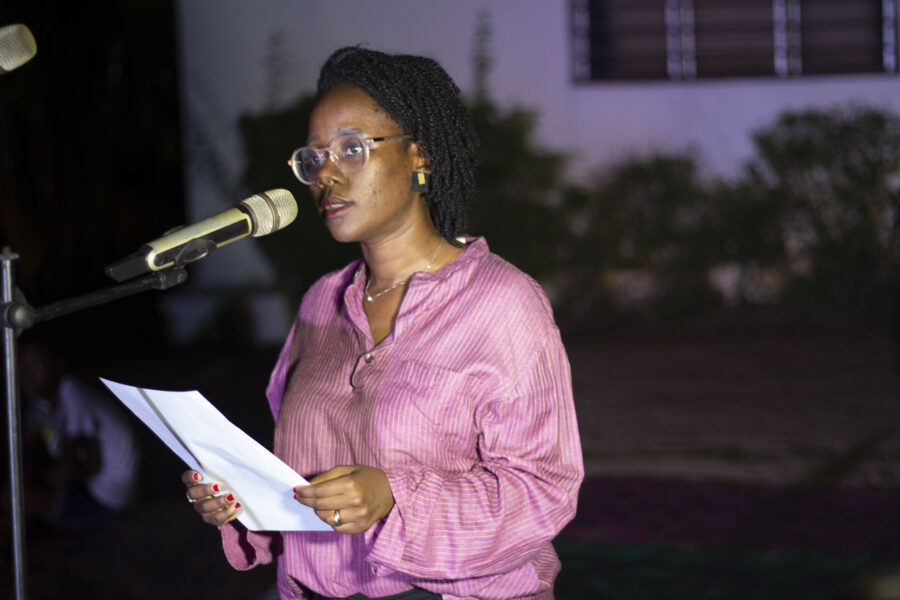 Vue de la Nuit de la Poésie à Le Centre