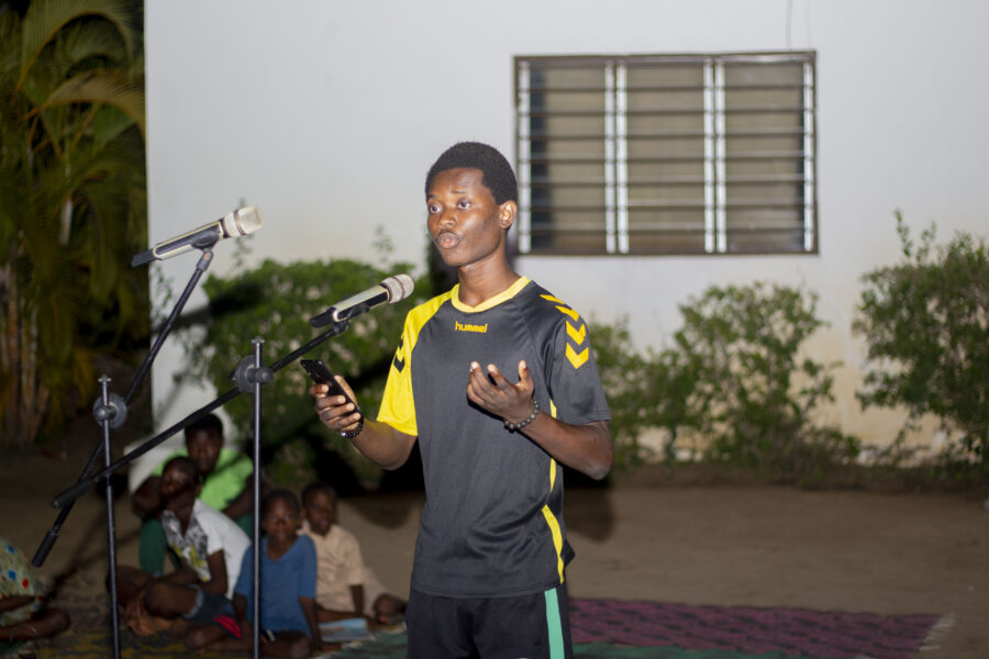 Vue de la Nuit de la Poésie à Le Centre