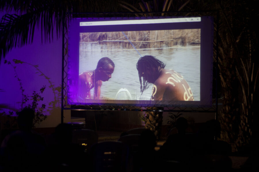 Vue du Work In Progress de l'artiste visuelle Sarah Thiriet