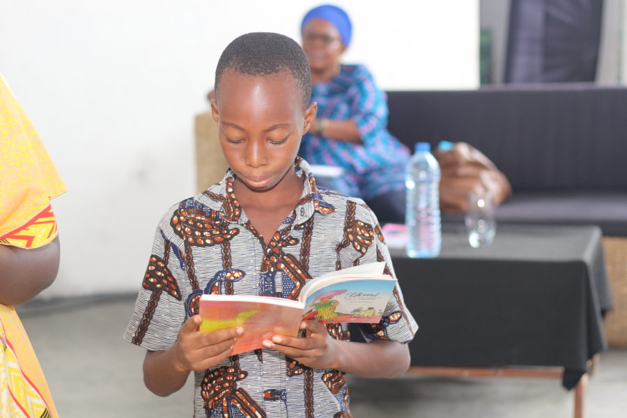 Vue de la rencontre-discussion avec Adélaïde Fassinou à Le Centre