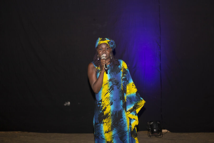 Vue de la soirée de contes & de l'oralité à Le Centre dans le cadre du Festival Parole d'Amazones 2023