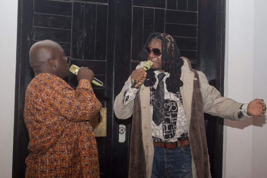 Vue de la soirée humour avec l'artiste humoriste Éléphant mouillée à l'Espace Culturel Le Centre