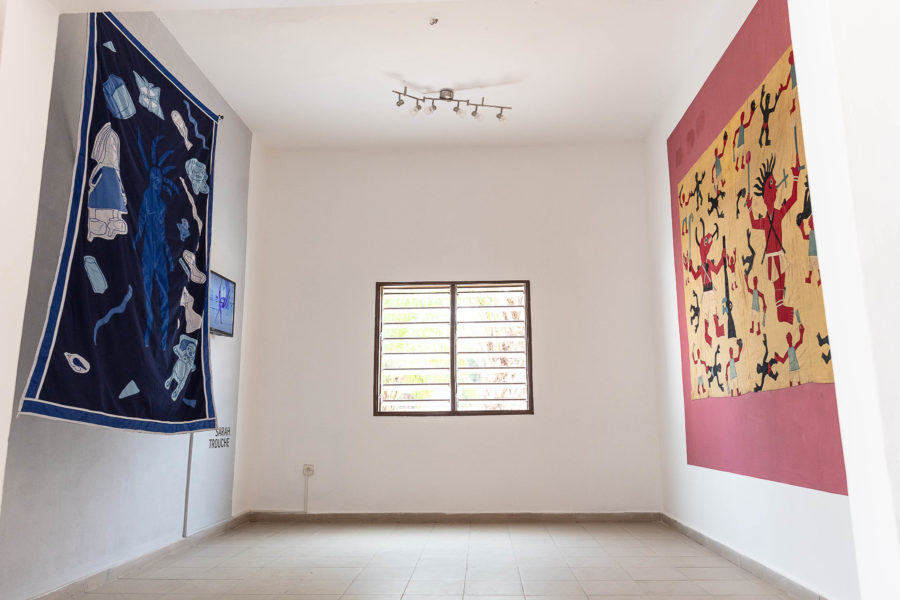 Vue de l'exposition Kan xóxó nù