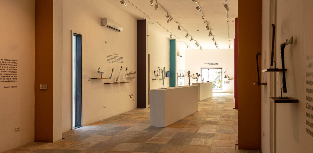 Vue du Petit Musée de la Récade avec sa nouvelle scénographie