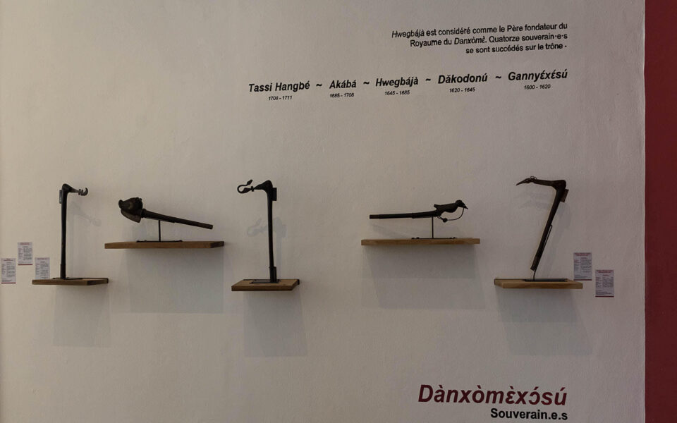 Vue du Petit Musée de la Récade avec sa nouvelle scénographie