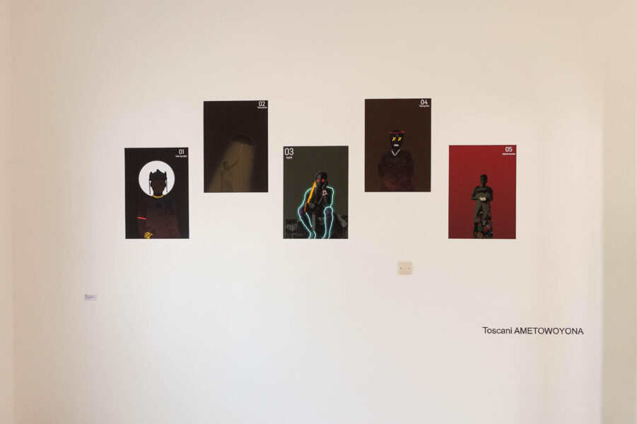 Vue de l'exposition collective « Le Royaume du Dànxòmɛ̀ au Féminin »