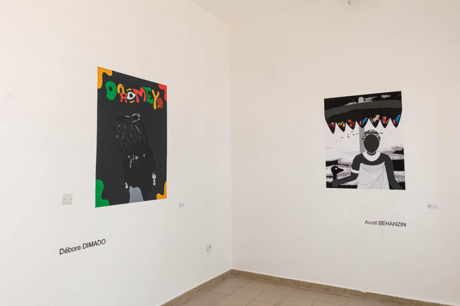 Vue de l'exposition collective « Le Royaume du Dànxòmɛ̀ au Féminin »