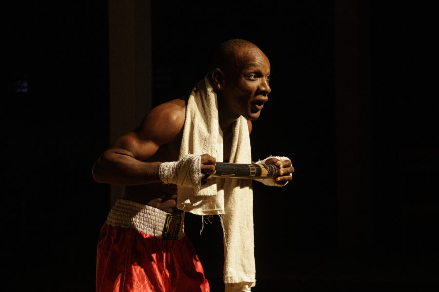 Vue du spectacle de théâtre Les confessions de Soweto