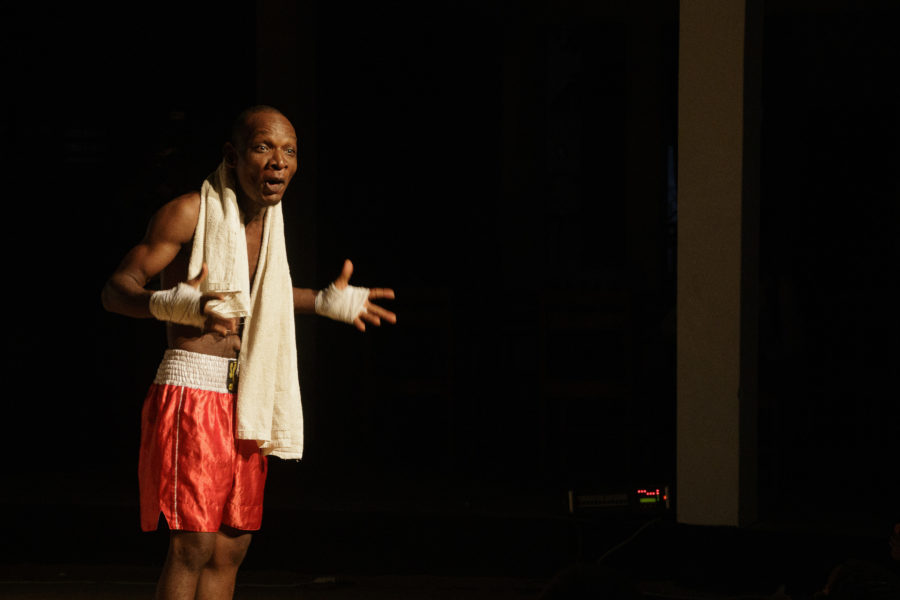 Vue du spectacle de théâtre Les confessions de Soweto