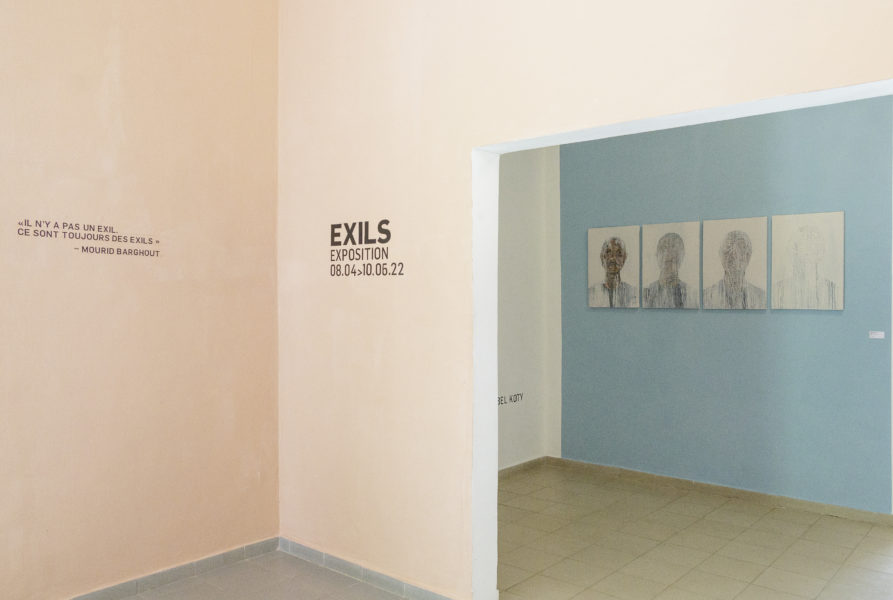Vue de l'exposition « Exils », Le Centre