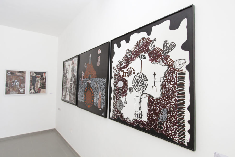 Vue de l'exposition Panorama