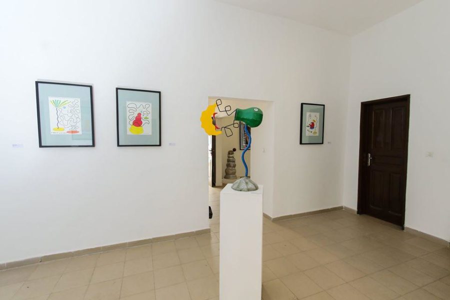 Vue de l'exposition "Déambulations urbaines"