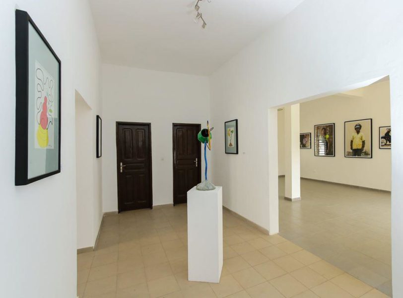 Vue de l'exposition "Déambulations urbaines"