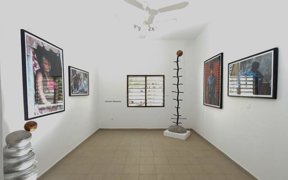 Vue de l'exposition "Déambulations urbaines"