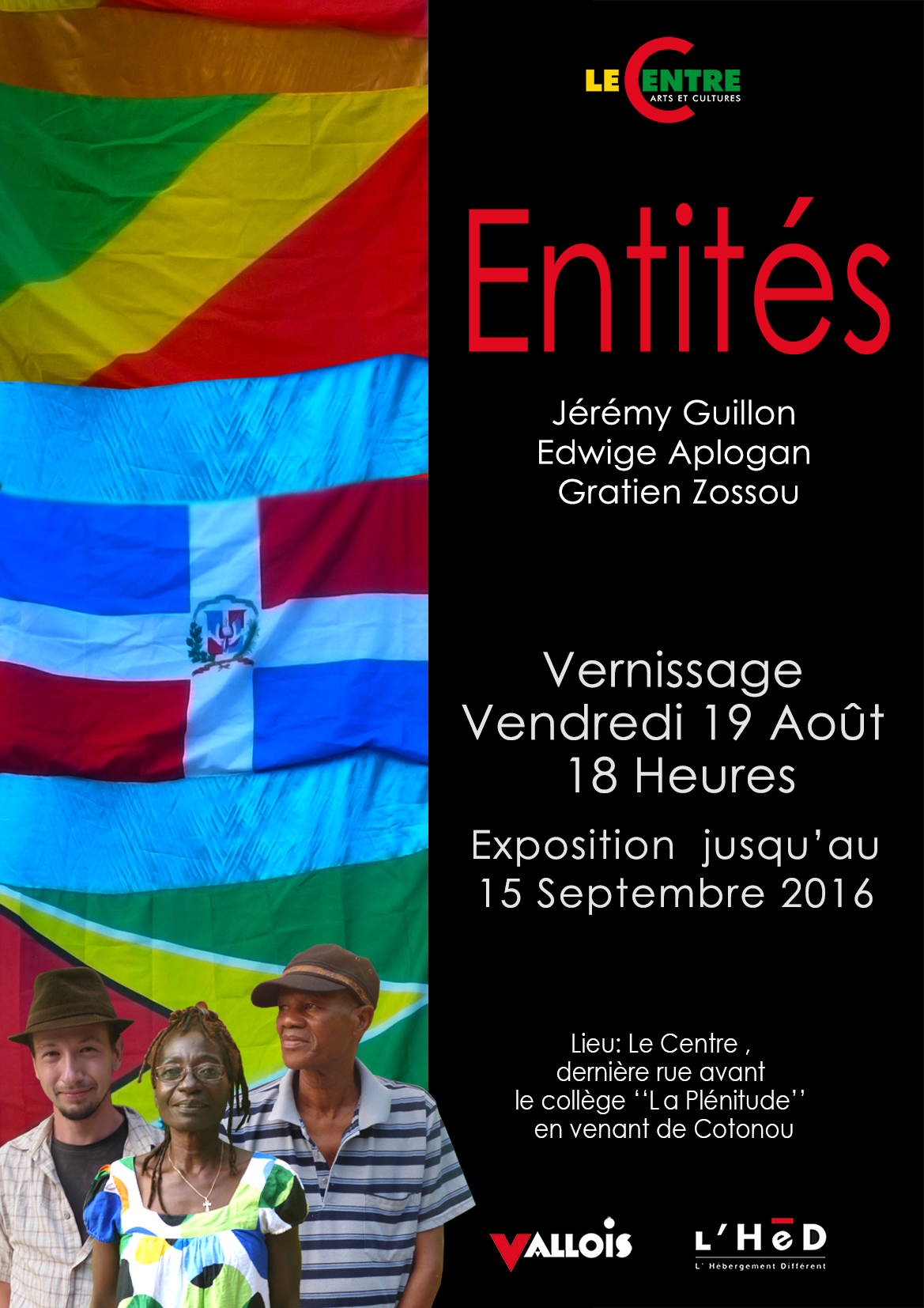 Edwige Aplogan, Jérémy Guillon & Gratien Zossou