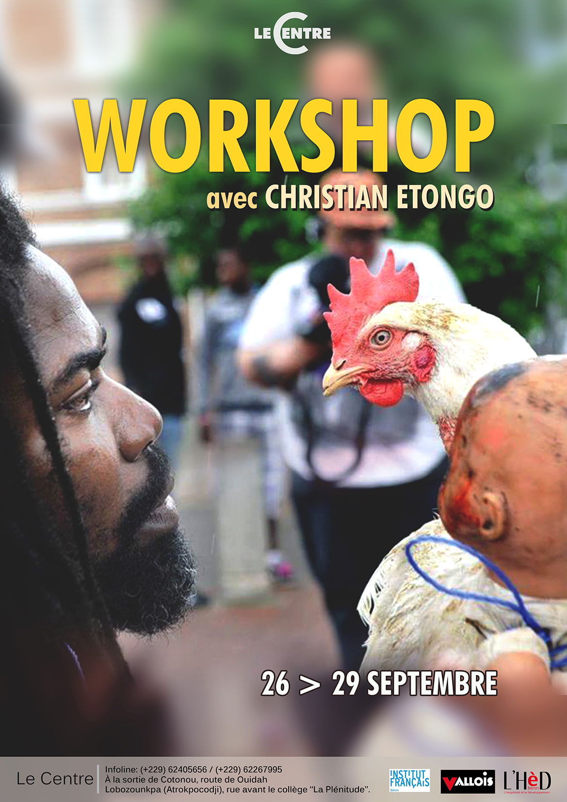 Workshop performance #2, Christian Etongo