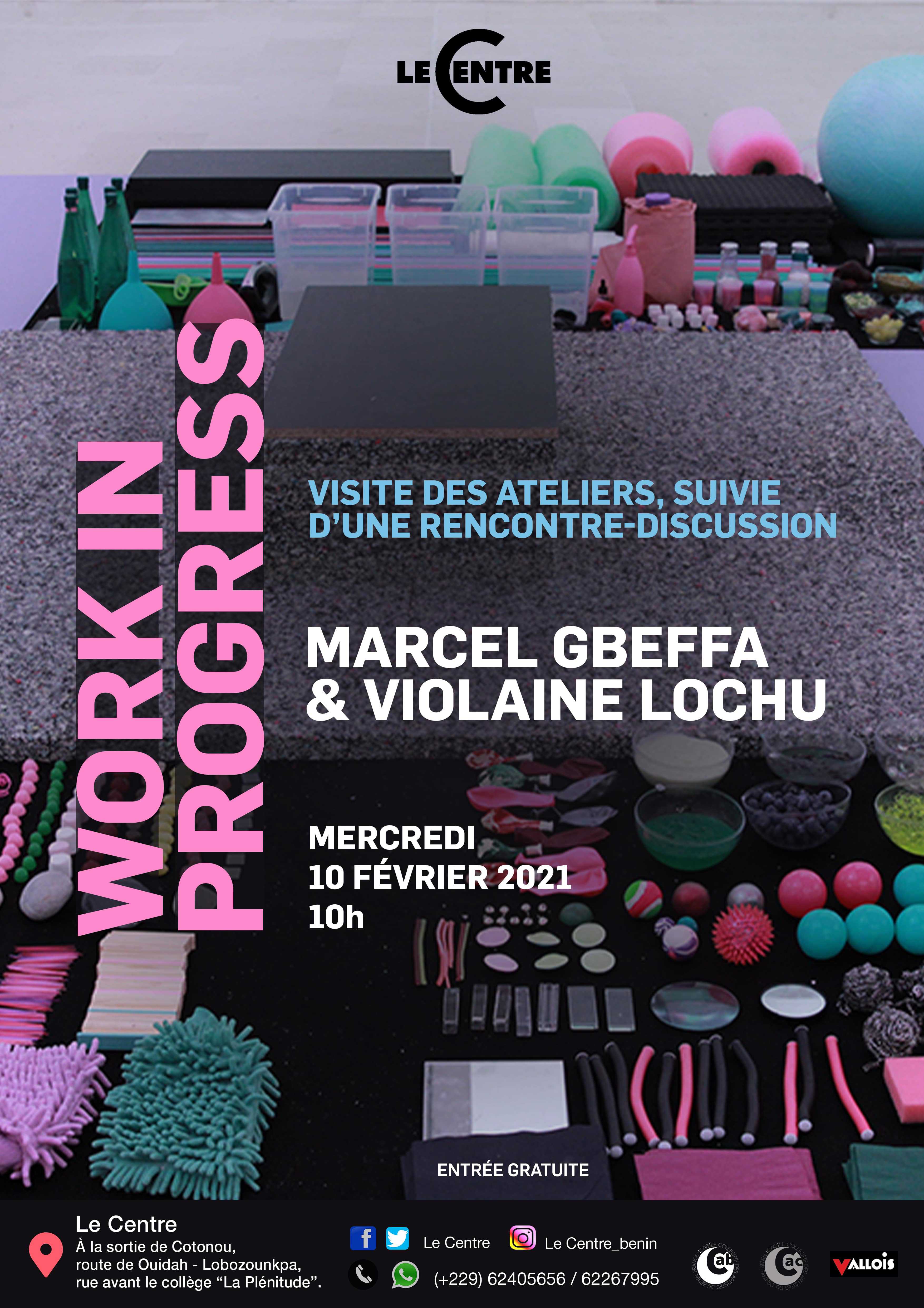 Work in progress, Marcel Gbeffa et Violaine Lochu